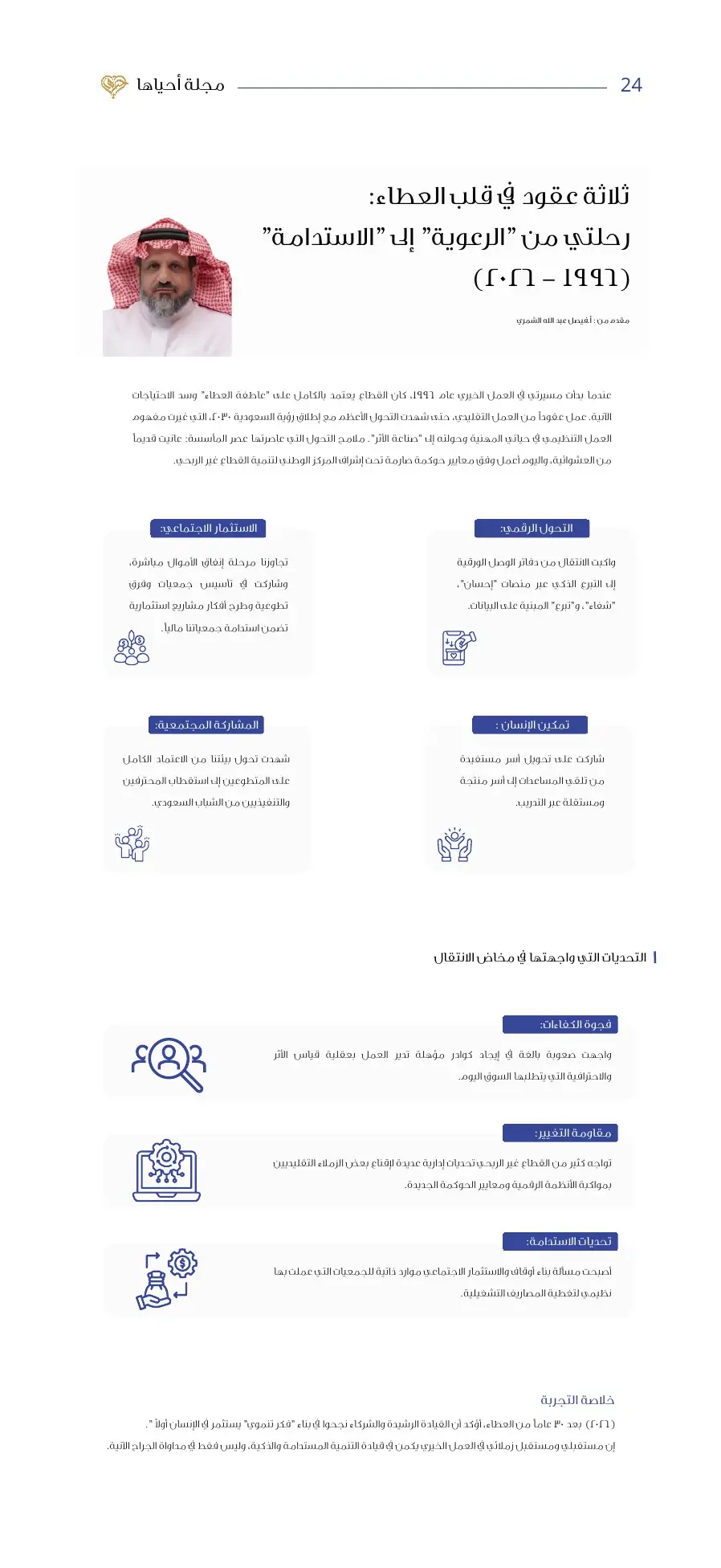 مجلة أحياها — العدد الأول — صفحة 24