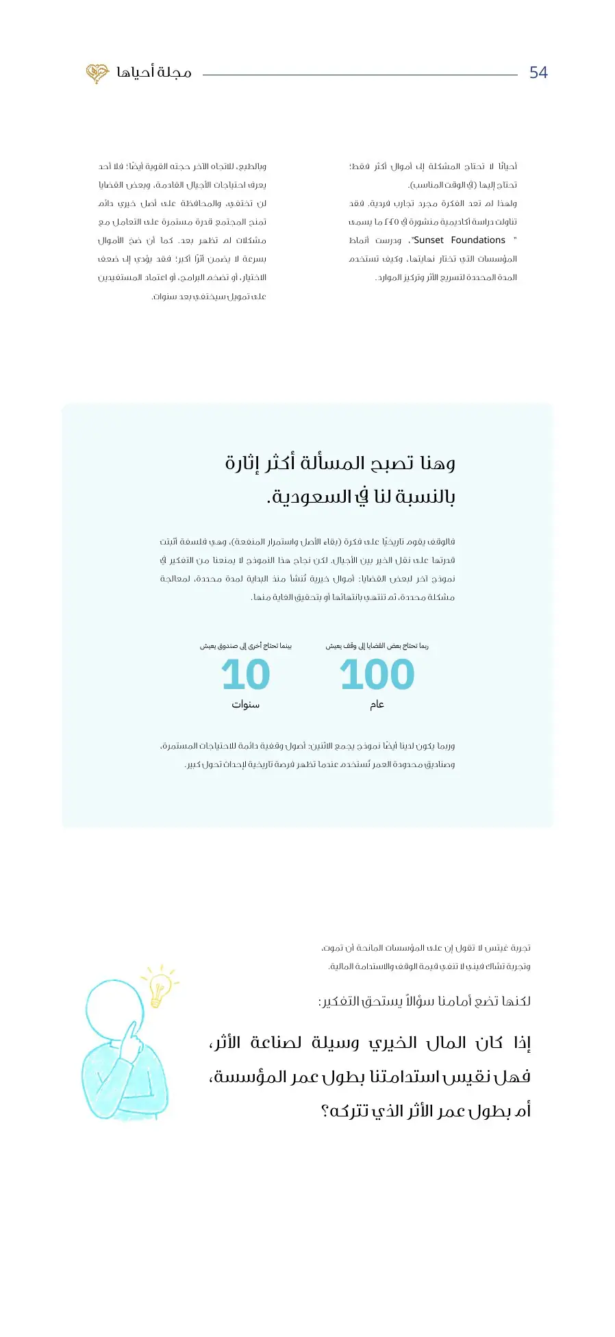 مجلة أحياها — العدد الأول — صفحة 54